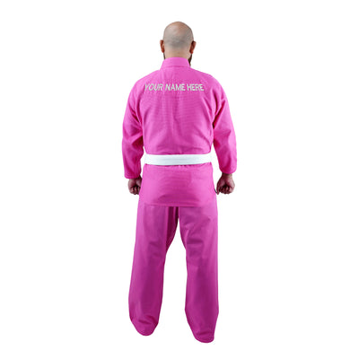 Custom Pink Brazilian Jiu Jitsu Gi