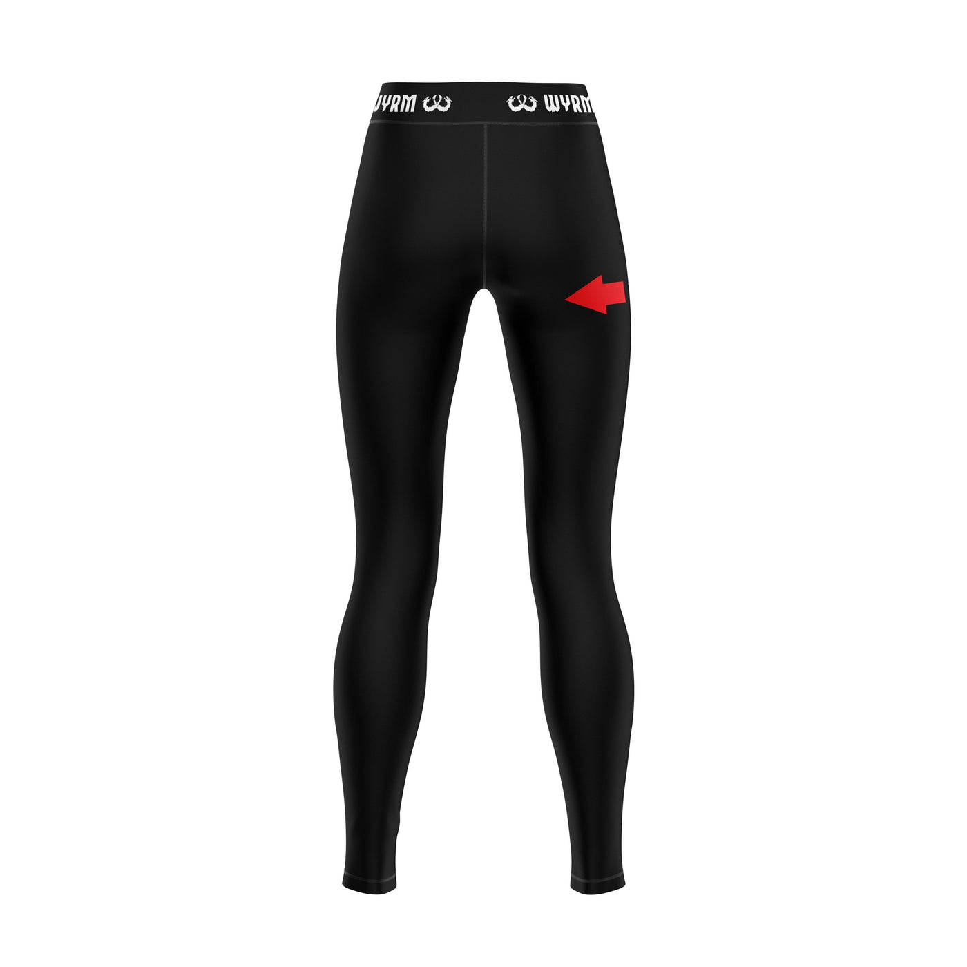 Customized Black Compression Spats